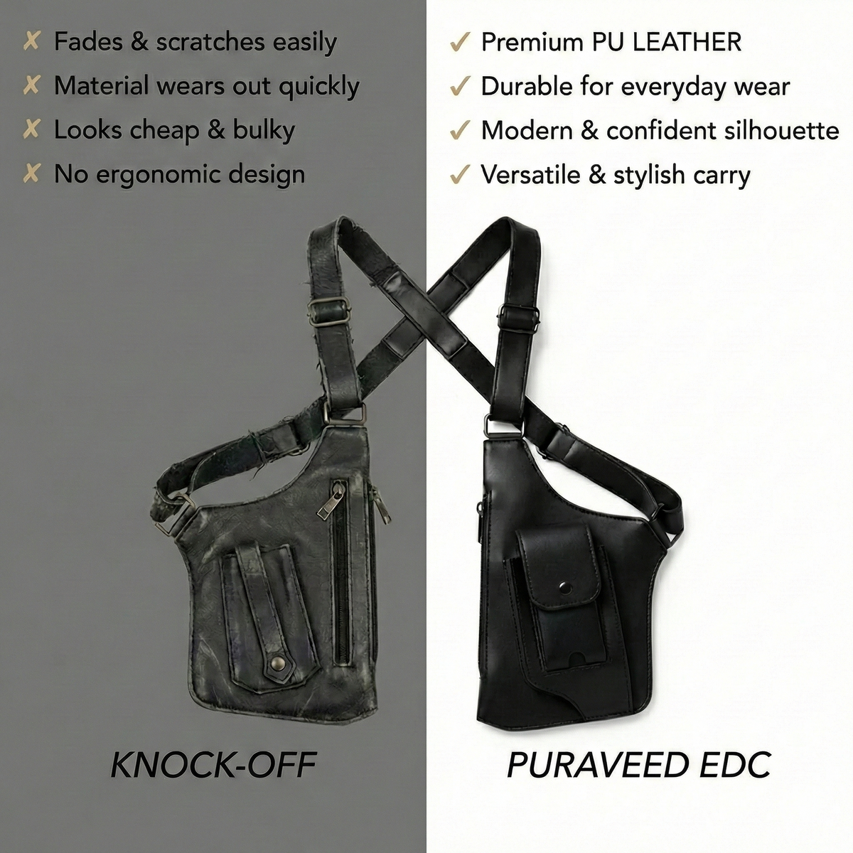 Premium Leather Shoulder Bag
