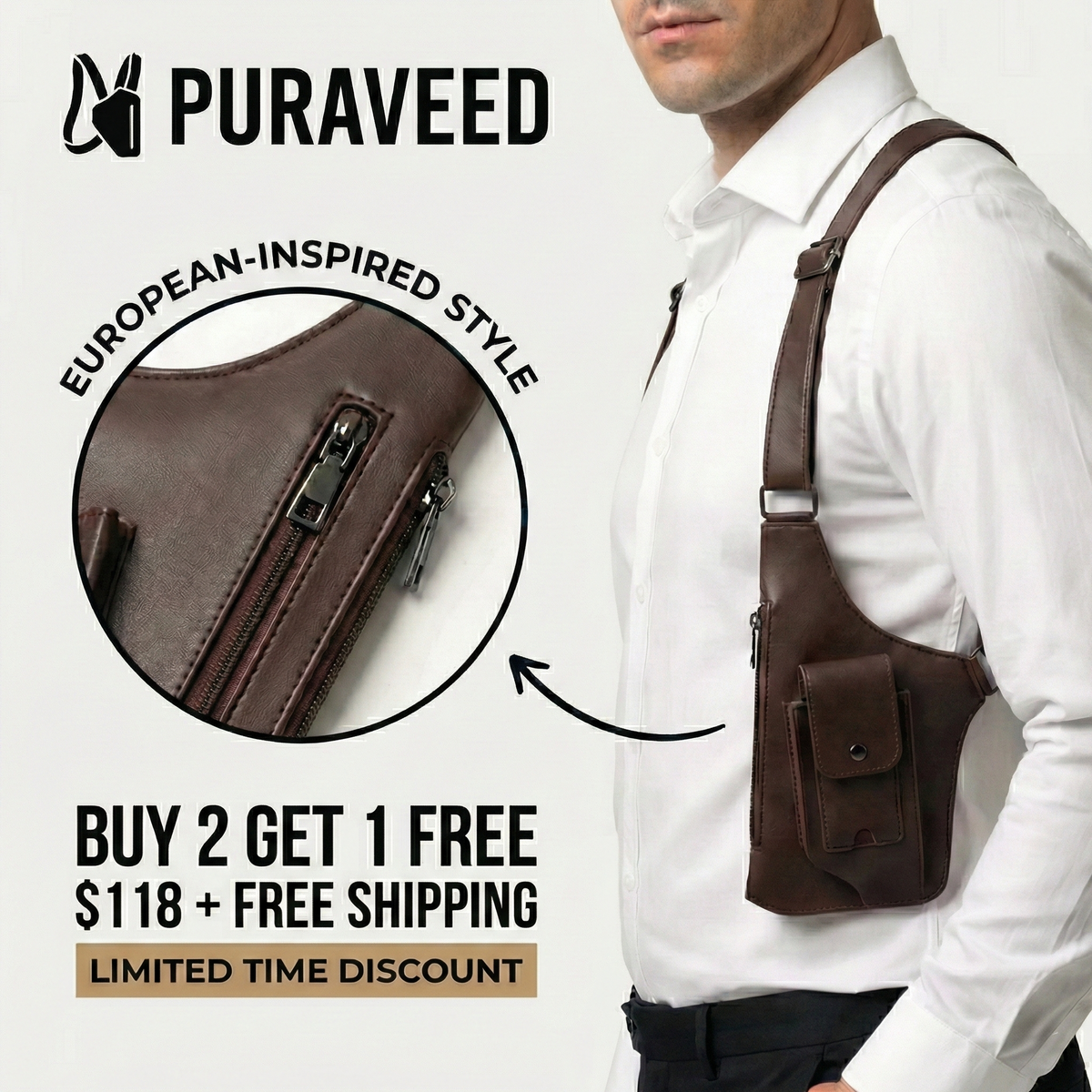 Premium Leather Shoulder Bag